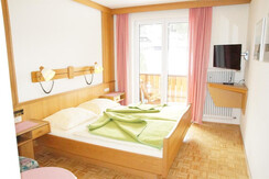 Schlafbereich mit Balkon