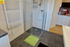 Badezimmer Dusche Waschmaschine
