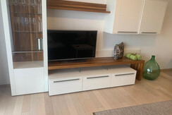 Apartment am Weinberg Wohnwand