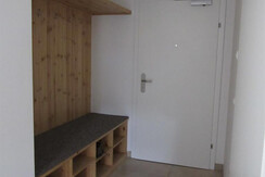 Entrance hallway with storage for coats and shoes