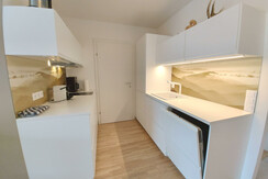 Küchenzeile Kochbereich