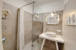 Badezimmer Dusche Waschtisch