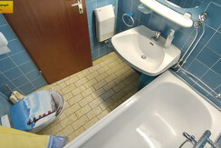 Badezimmer Badewanne Dusche WC