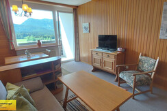 Wohn-Schlafraum Essecke