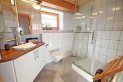 Bathroom with shower and toilet - ground floor