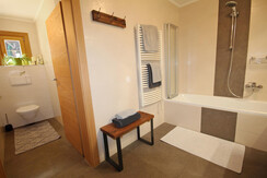 Separate toilet in the bathroom