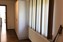 Blick zum Umkleidebereich Appartement Fini´s
