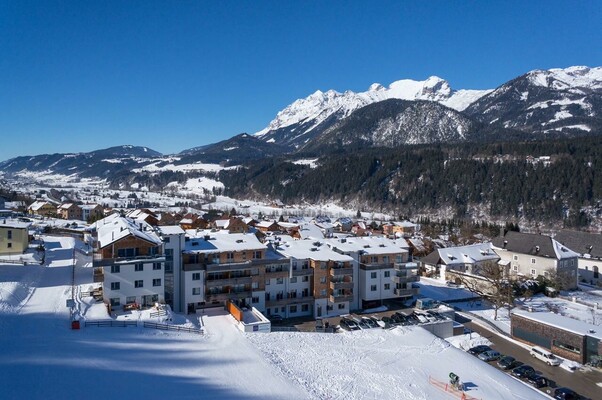 Appartement Hauser Kaibling - Wohnanlage im Winter