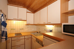 Wohnküche im Appartement