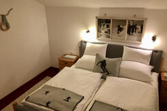 Schlafzimmer Hansl Draufsicht Bett