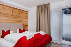 Hochwurzen Schlafzimmer Ausgang Terrasse Aussicht