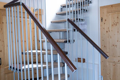 Stiegenaufgang im Appartment Straschischnik