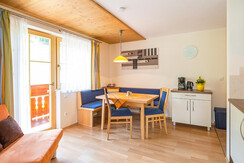 App Hochwurzen Wohnbereich mit Südbalkon