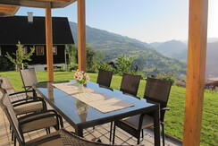 Ausblick von der Terrasse