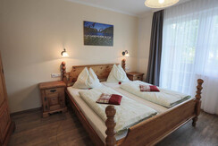 Schlafzimmer Appartment Planai