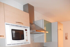 gut ausgestattete Küche