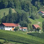 Photo of Double room, shower, toilet, balcony | © Auszeithof Weingut Pronegg | Helmut Pronegg