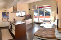 Wohn- und Essbereich_Berg.Welt Appartement Schladm