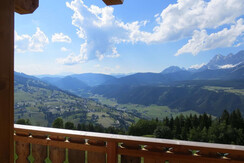 Panorama-Blick aus allen Zimmern !