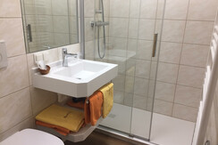 Badezimmer im Einzelzimmer
