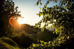 Blick von der Burg Deutschlandsberg in die Stadt