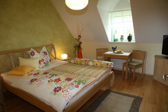 Doppelzimmer beim Winzerhof Orsl