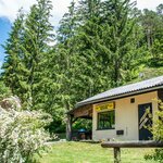 Photo of Camp site, shower, toilet, river view