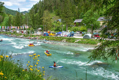Camping am Fluss