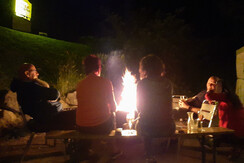 Campingplatz Saggraben Lagerfeuer