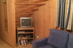 Chalet Milner Living Area & TV