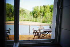 Claus Resch Appartments Terrasse