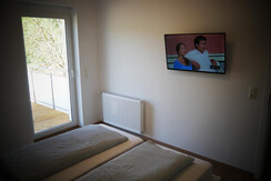 Claus Resch Appartments Bett