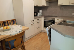 voll ausgestattete Küche