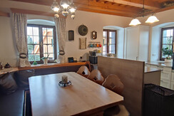 Die Hube Ess- und Küchenbereich