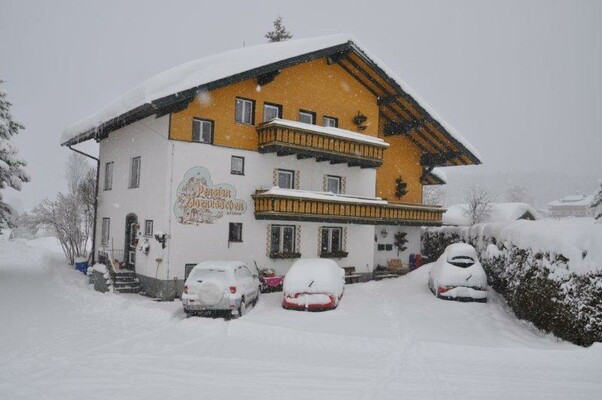 Unser Haus im Winter