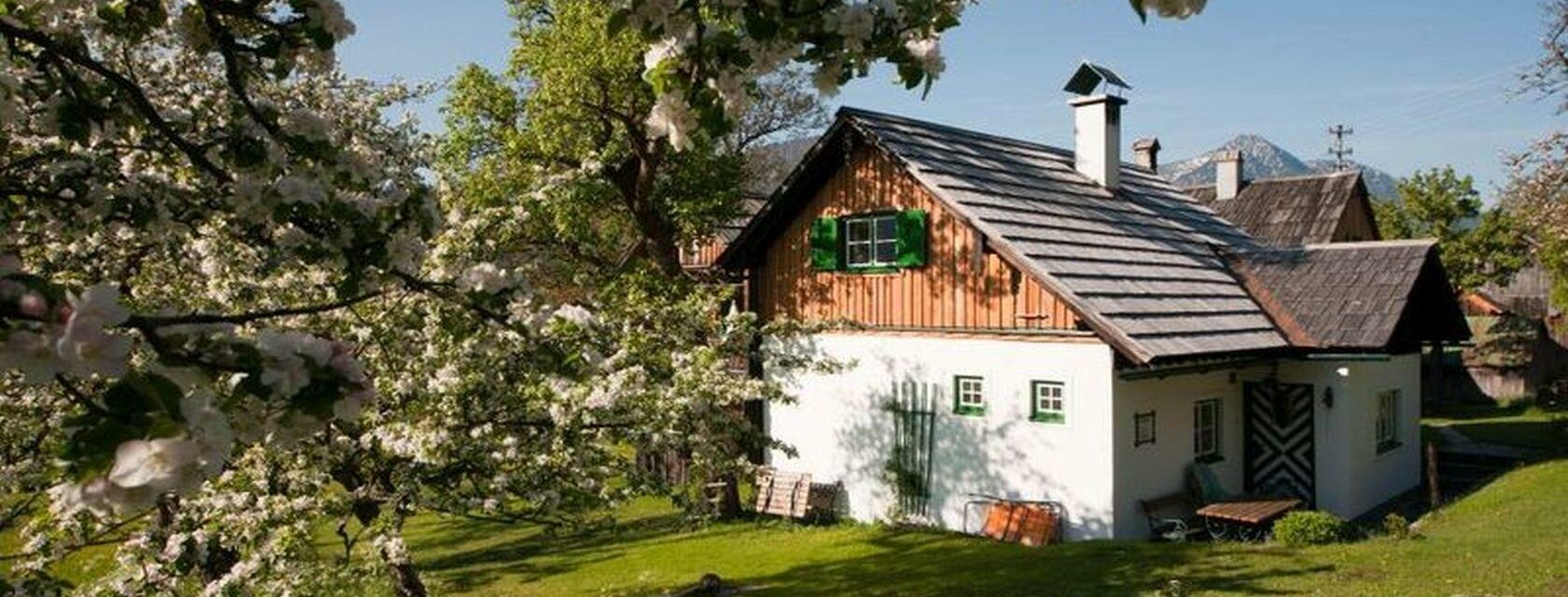 Ferienhaus Hütterhof,Grundlsee, mit Garten