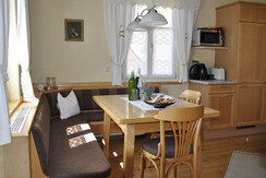 Gemütliche Essecke in Wohnküche