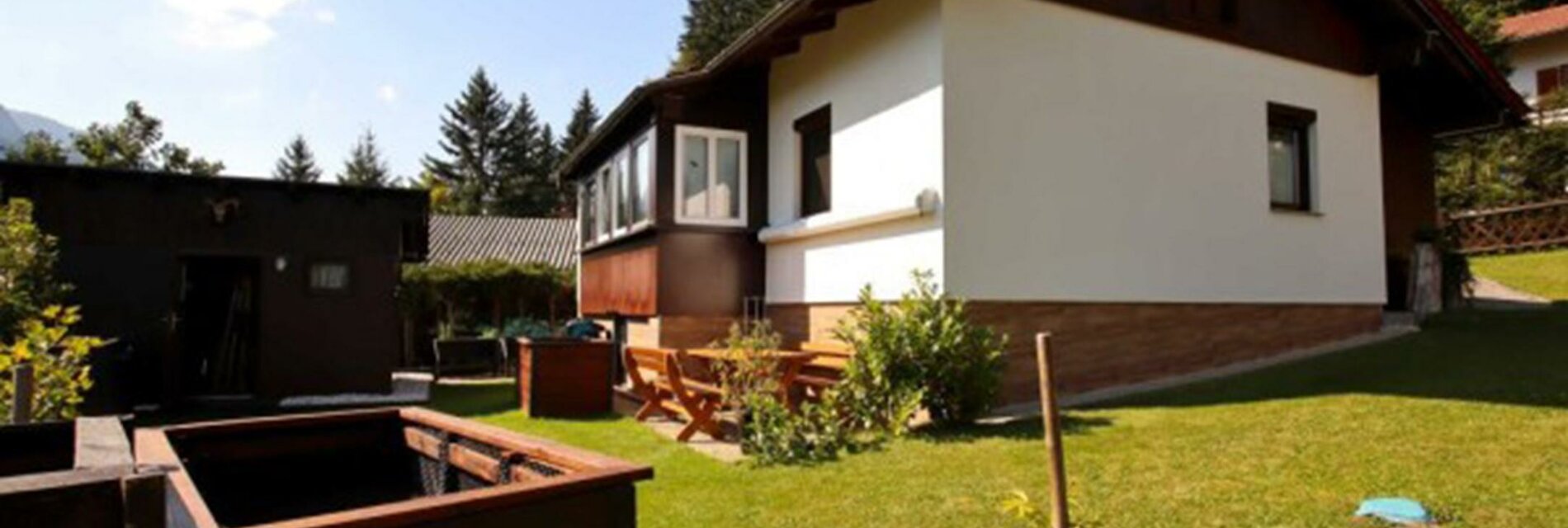 Ferienhaus Bianca im Sommer