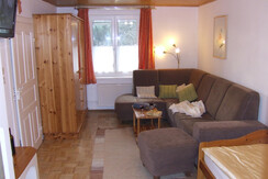 Wohn- Schlafzimmer Erdgeschoß