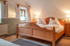 Doppelzimmer im Ferienhaus Fuchs