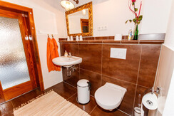 Badezimmer Ferienhaus Höllberg