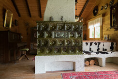 Kuscheliger Kachelofen