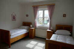 Twin room on the upper floor