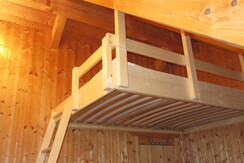 Hochbett Zimmer Bergblick