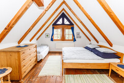 Ferienhaus Pilch Hiasl Doppelbett Obergeschoß