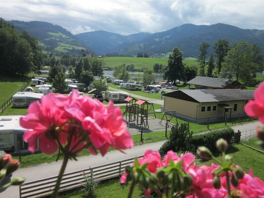 Aussicht vom Balkon