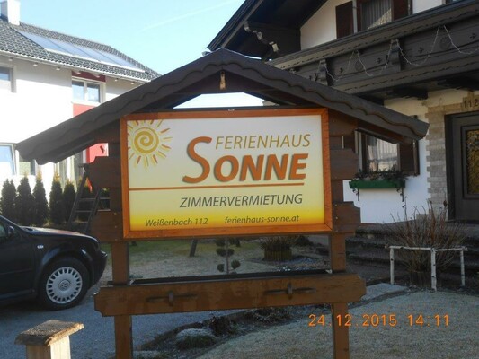 Ferienhaus Sonne - Herzlich Willkommen