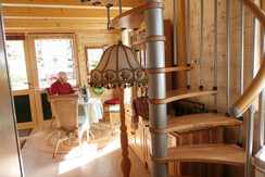 Aufgang für Lodge  Schlafzimmer