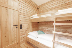 Das zweite Zimmer mit Stockbett