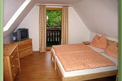 Schlafzimmer 1 Ferienhaus Strutz